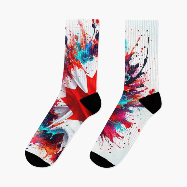 Item preview, Canada, Canada Flag Art, Flag Art designed and sold by TrueArtVibes.