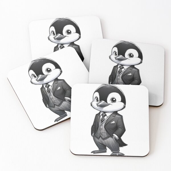 Item preview, Distinguished Gentleman Penguin designed and sold by templeofatro.