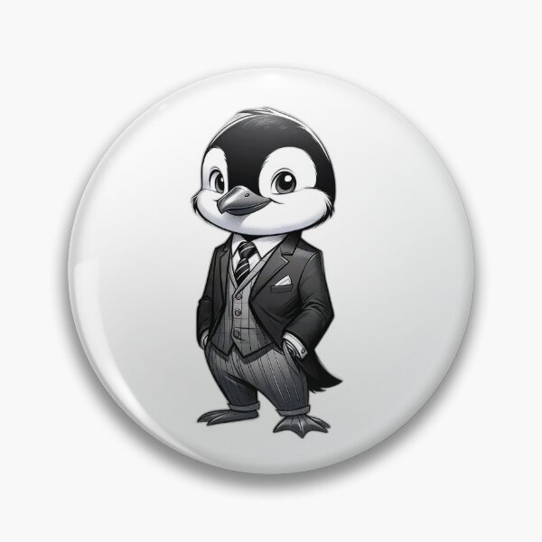 Item preview, Distinguished Gentleman Penguin designed and sold by templeofatro.
