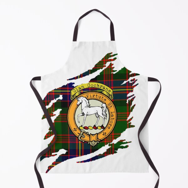Item preview, Cochrane Clan Crest Scottish Surname Tartan designed and sold by BagTown Clans.