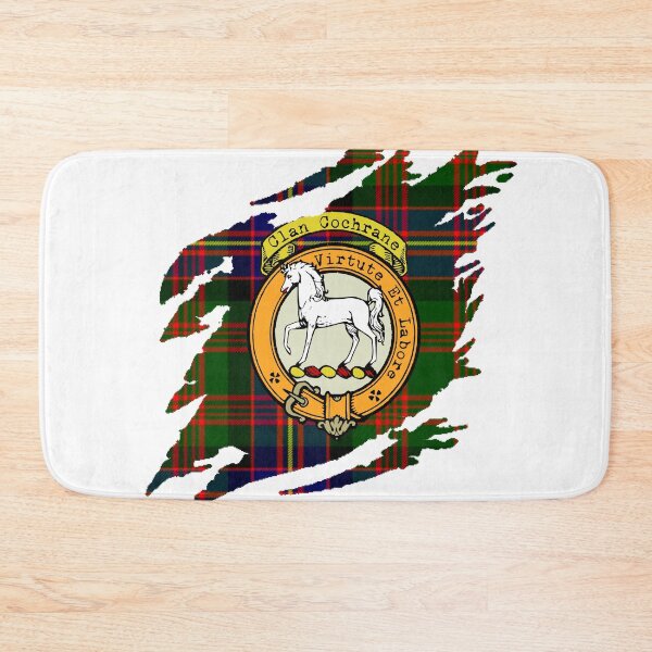 Item preview, Cochrane Clan Crest Scottish Surname Tartan designed and sold by BagTown Clans.