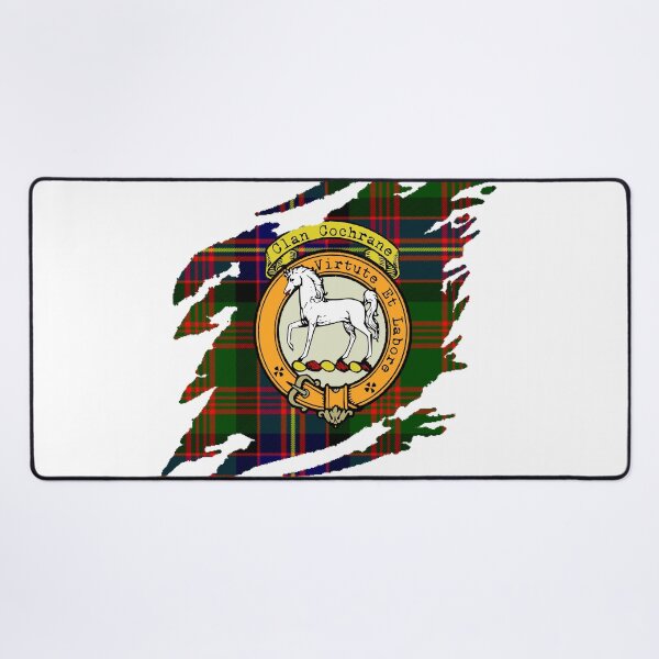 Item preview, Cochrane Clan Crest Scottish Surname Tartan designed and sold by BagTown Clans.