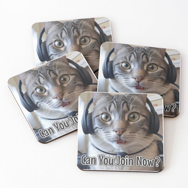 Item preview, AI-Generated Cat 02 "Can you join now?" designed and sold by Cliff-Qi.