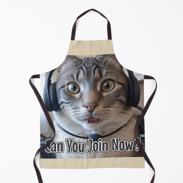 Item preview, AI-Generated Cat 02 "Can you join now?" designed and sold by Cliff-Qi.