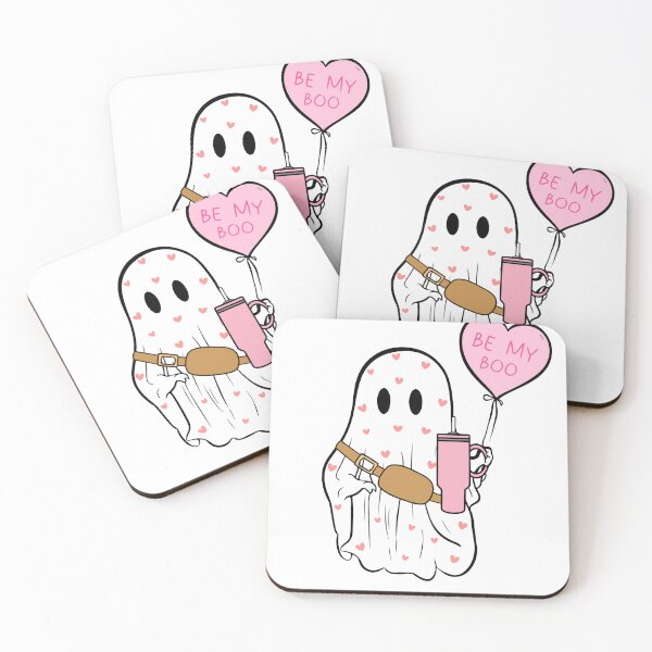 Item preview, Be My Boo Ghost Valentine Boujee designed and sold by GOODMORNING-ART.