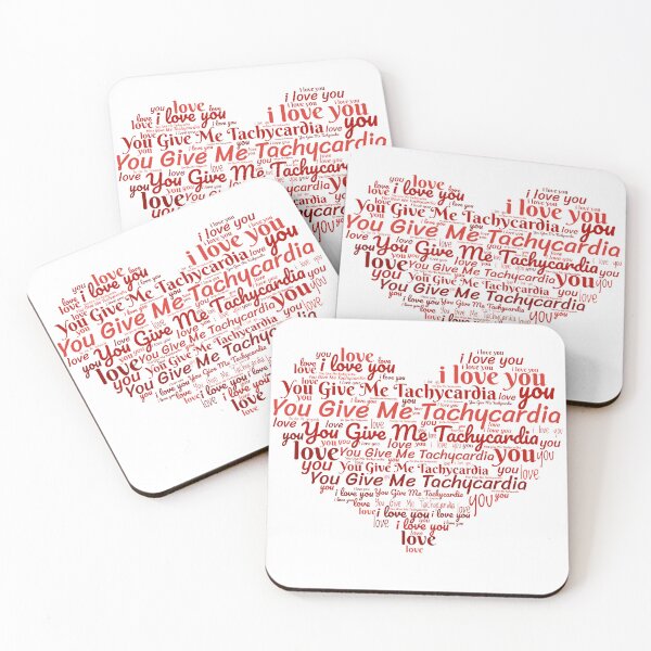 Item preview, Bee my Valentine - You Give Me Tachycardia Valentine's Day ICU Nurse designed and sold by teedory.