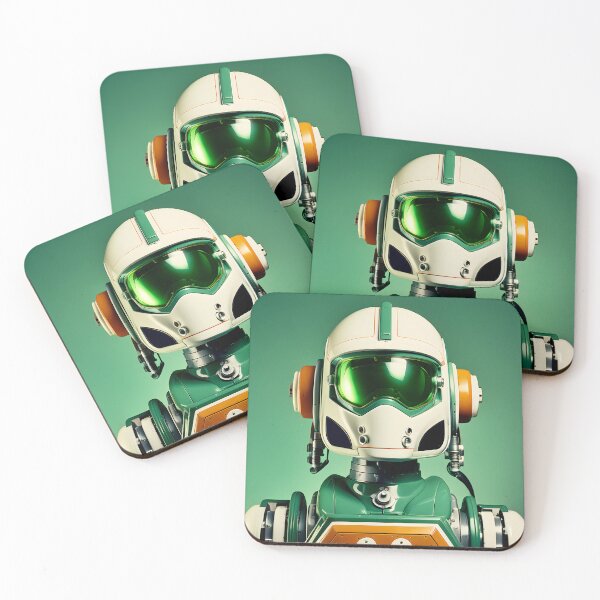 Item preview, Sci-Fi Robot Portrait designed and sold by blue-koala.