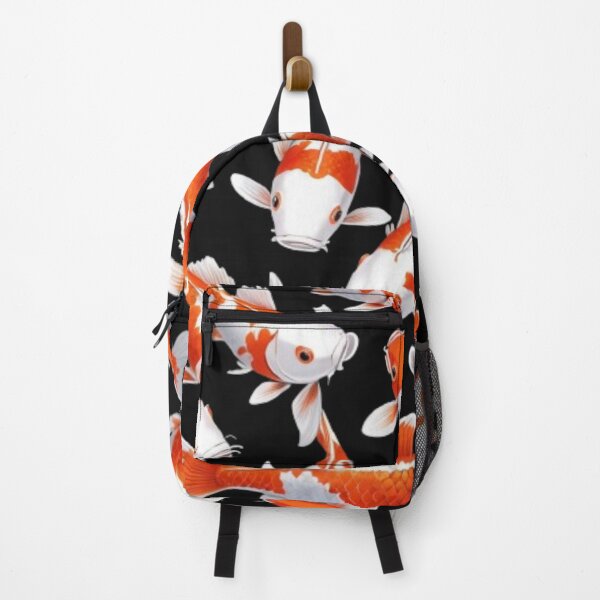 Item preview, Orange White Koi Fish Pattern T-Shirt designed and sold by Uday24.
