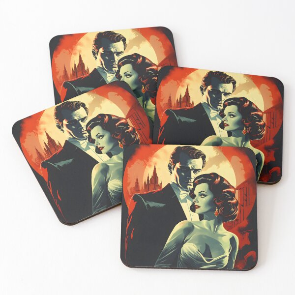 Artikelvorschau, Valentinstag Vampire Retro-Comic-Liebe entworfen und verkauft von AngelinaBezm.
