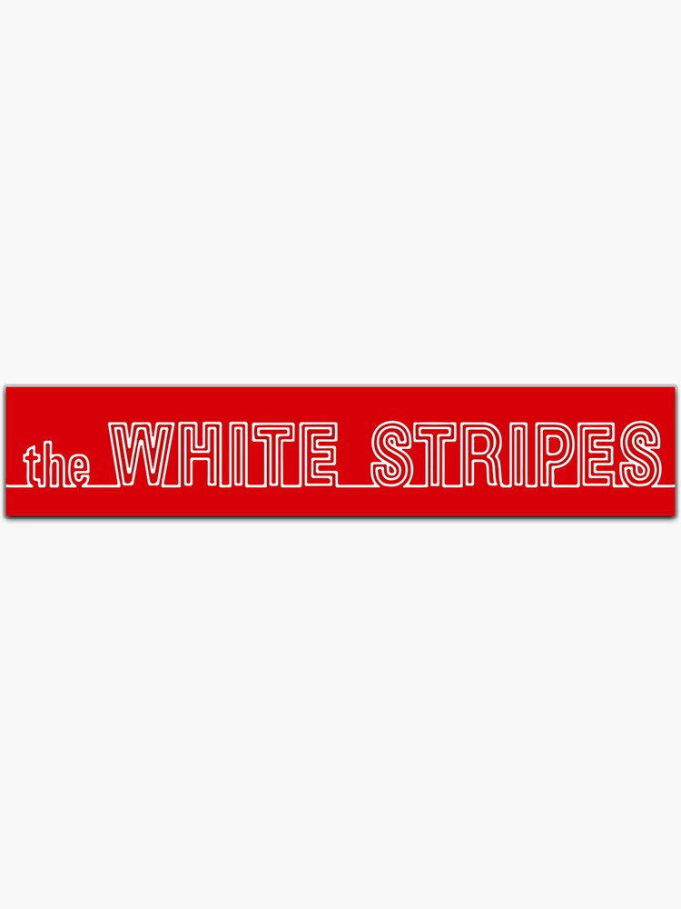 The White Stripes Sticker