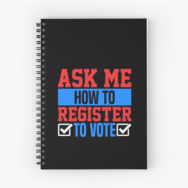 Item preview, Ask Me How To Register To Vote Election Day designed and sold by ArtMeetsPizza.