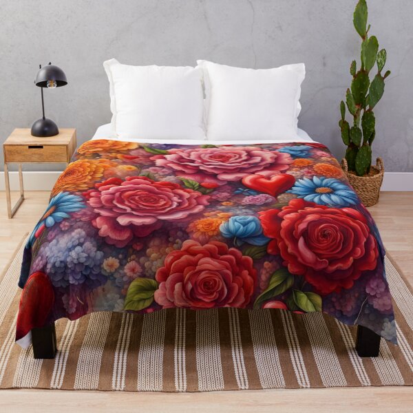 Item preview, Roses and Hearts designed and sold by REALDesign-Shop.