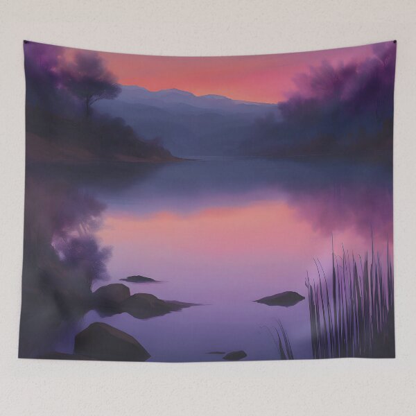 Item preview, Twilight Landscape designed and sold by colorvisionart.