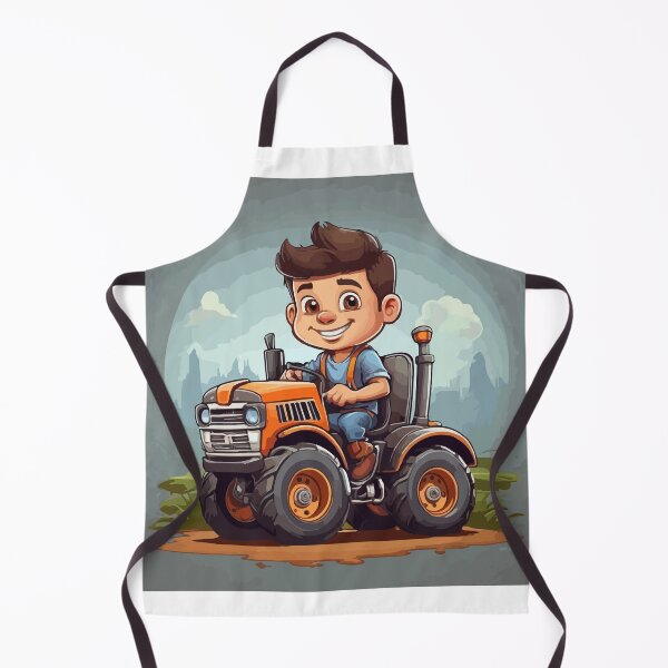 Item preview, Tractor and farmer designed and sold by Eighterfire.