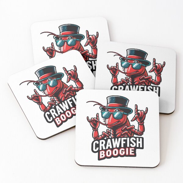 Item preview, "Crawfish Boogie": Rhythmic Crustacean Dance designed and sold by PrintMastery.