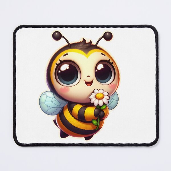 Item preview, Buzzing Bloom Buddies: Adorable Bee and Flower Delight for Kids' Fashion designed and sold by JAMESAMORN.