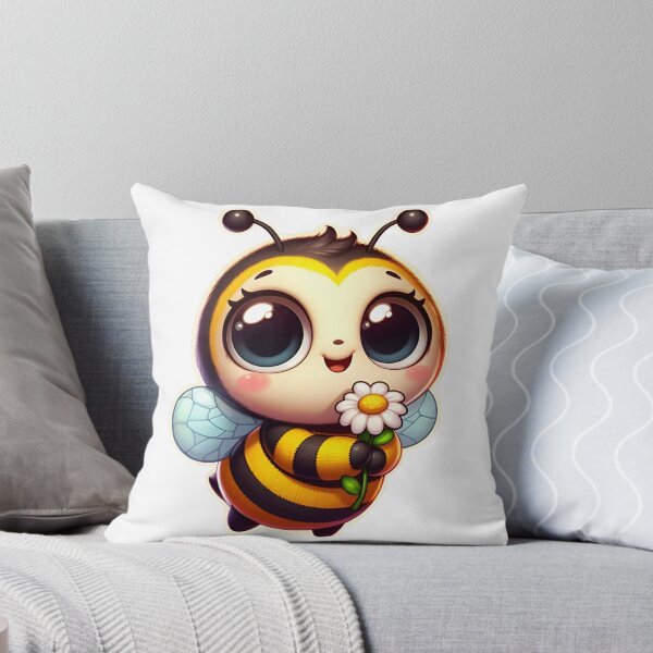 Item preview, Buzzing Bloom Buddies: Adorable Bee and Flower Delight for Kids' Fashion designed and sold by JAMESAMORN.