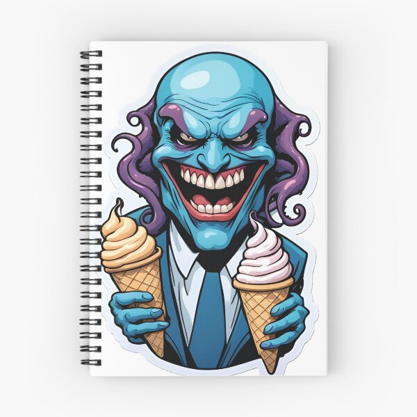 Item preview, Psycho Clown Enjoying an Ice Cream designed and sold by UtterLegends.