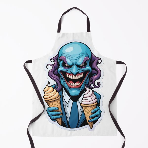 Item preview, Psycho Clown Enjoying an Ice Cream designed and sold by UtterLegends.