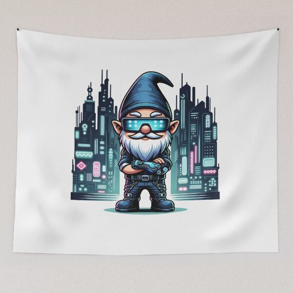 Item preview, Cyborg Gnome designed and sold by YokujinDesign.