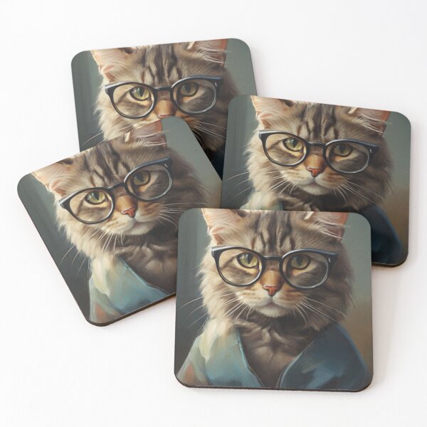 Item preview, Intellectual cat, genius, connoisseur, feline designed and sold by sublidesign.