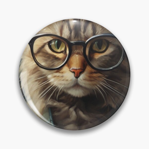 Item preview, Intellectual cat, genius, connoisseur, feline designed and sold by sublidesign.