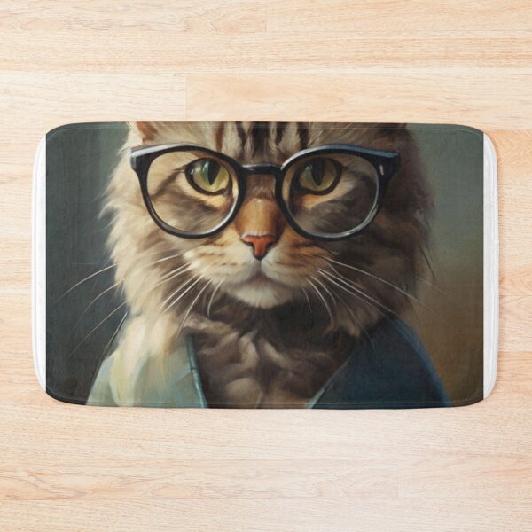 Item preview, Intellectual cat, genius, connoisseur, feline designed and sold by sublidesign.