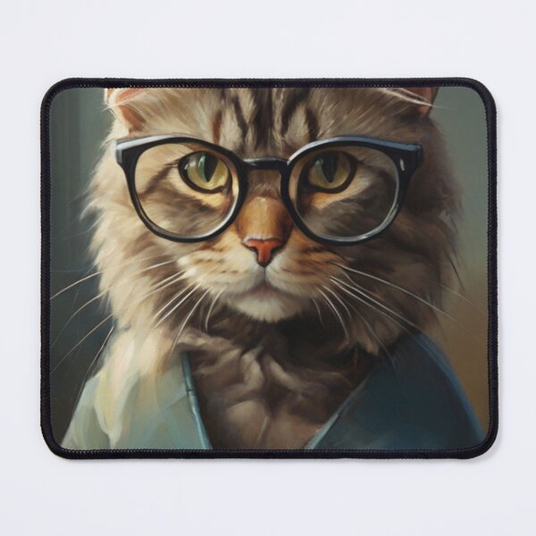 Item preview, Intellectual cat, genius, connoisseur, feline designed and sold by sublidesign.