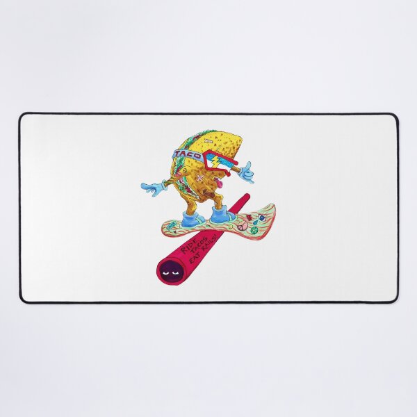 Item preview, Snowboard Funny Design Taco Ride for Snowboard Lovers designed and sold by LovelyHappyGift.