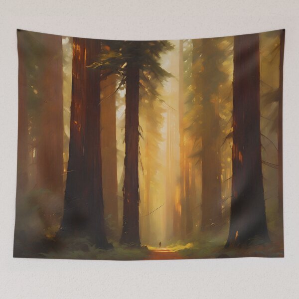 Item preview, Sprawling Redwood Fores designed and sold by colorvisionart.
