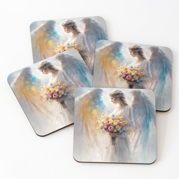 Item preview, Mystical world with an  Angel designed and sold by bogfl.