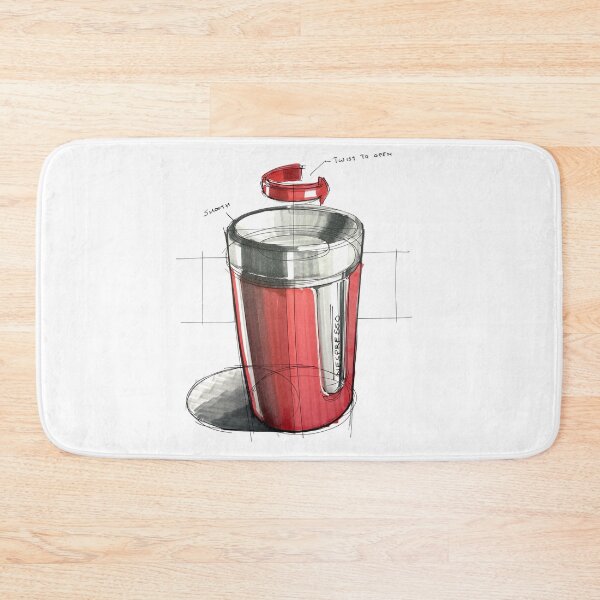 Item preview, Thermos Red Industrial Design designed and sold by anahat-.