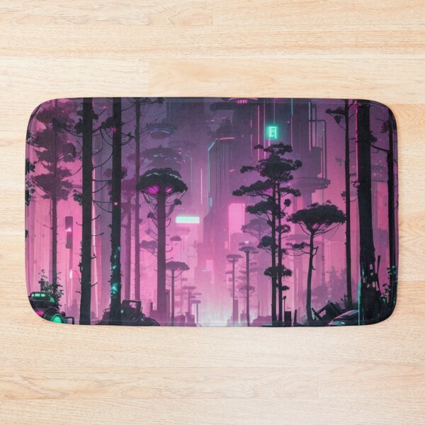 Item preview,  001 Cyberpunk Forest designed and sold by Alexis Art Collection.