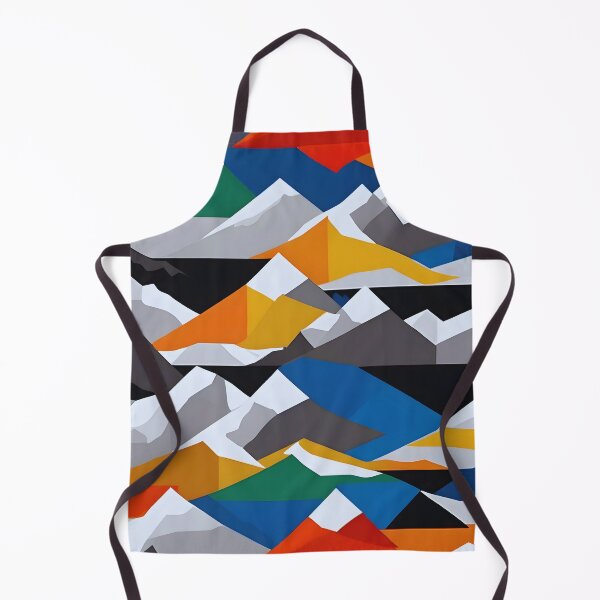 Item preview, Abstract Mountain Peaks designed and sold by colorvisionart.