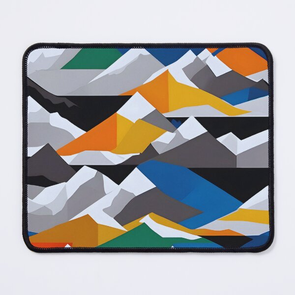 Item preview, Abstract Mountain Peaks designed and sold by colorvisionart.
