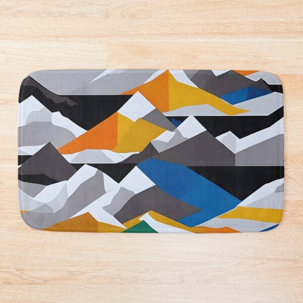Item preview, Abstract Mountain Peaks designed and sold by colorvisionart.