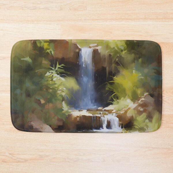 Item preview, Hidden Oasis Waterfall designed and sold by colorvisionart.