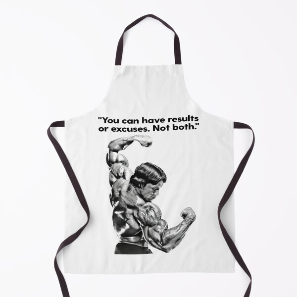 Item preview, Arnold Schwarzenegger "You can have results or excuses. Not both". Fan art  designed and sold by HuzaifaNaveedh.