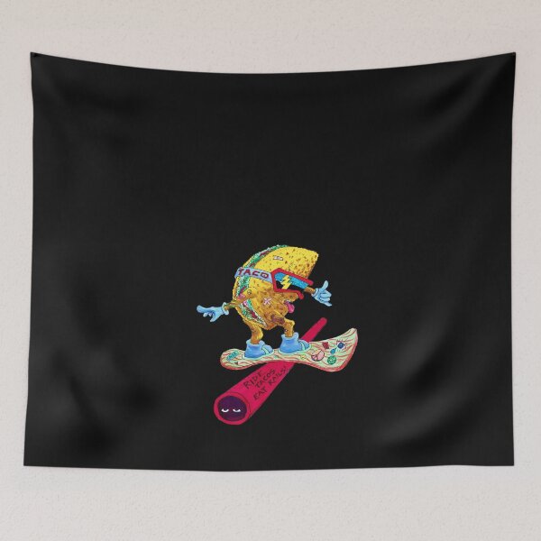 Item preview, Snowboard Funny Design Taco Ride for Snowboard Lovers designed and sold by LovelyHappyGift.