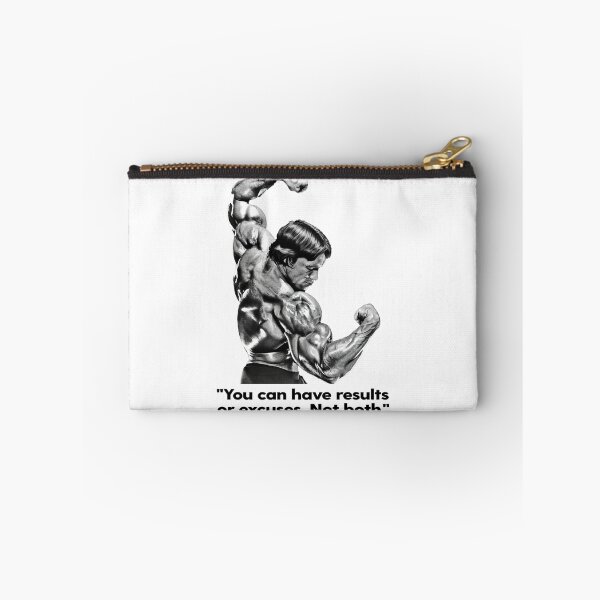 Item preview, Arnold Schwarzenegger "You can have results or excuses. Not both". Fan art  designed and sold by HuzaifaNaveedh.