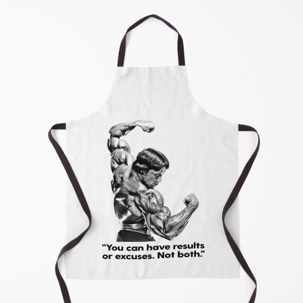 Item preview, Arnold Schwarzenegger "You can have results or excuses. Not both". Fan art  designed and sold by HuzaifaNaveedh.