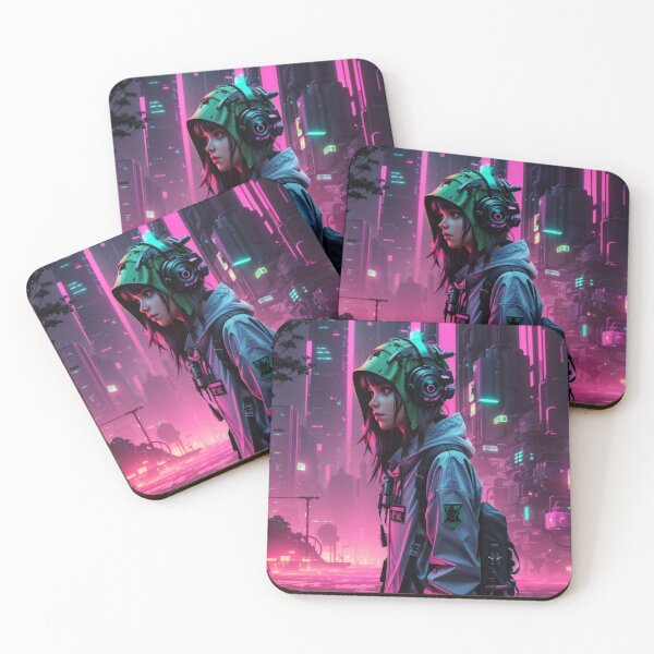 Item preview, 003 Cyberpunk Forest designed and sold by Alexis Art Collection.