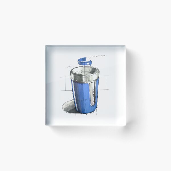 Item preview, Thermos Blue Industrial Design designed and sold by anahat-.