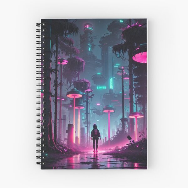 Item preview, 004 Cyberpunk Forest designed and sold by Alexis Art Collection.