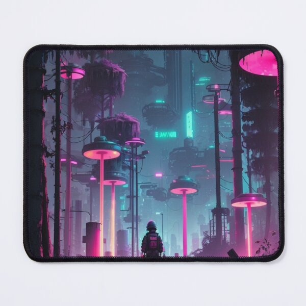 Item preview, 004 Cyberpunk Forest designed and sold by Alexis Art Collection.