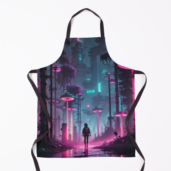 Item preview, 004 Cyberpunk Forest designed and sold by Alexis Art Collection.