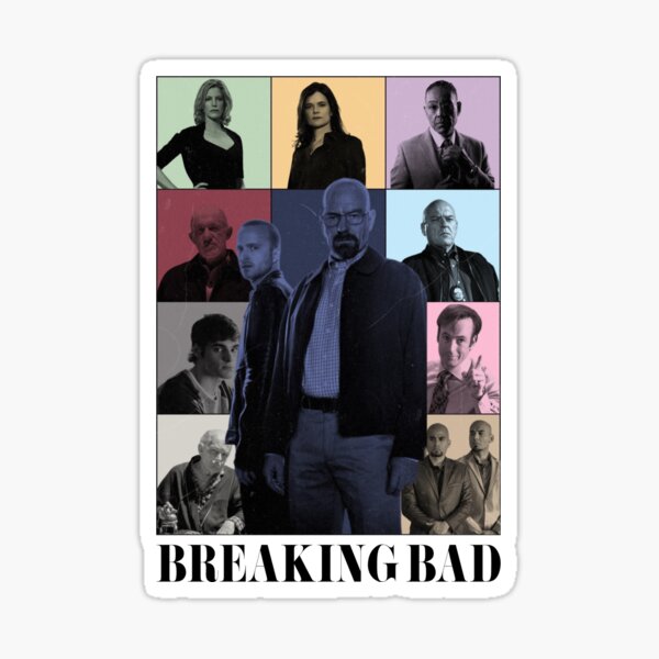 Vista previa del artículo con la obra «Gira de Breaking Bad The Eras», diseñado y vendido por evalis23.