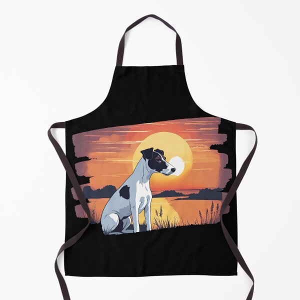Artikelvorschau, Glatter Foxterrier-Sonnenuntergang-Terrier-Liebhaber entworfen und verkauft von CyberArtistOne.