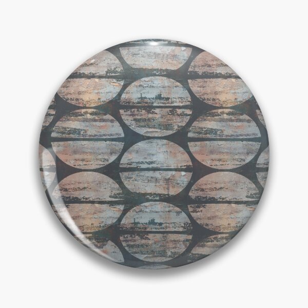 Item preview, Copy of Circle distressed rusty background gray designed and sold by Alessandro Remo Mazzoni Remotextiles.