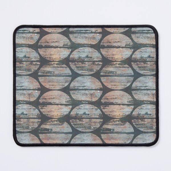 Item preview, Copy of Circle distressed rusty background gray designed and sold by Alessandro Remo Mazzoni Remotextiles.